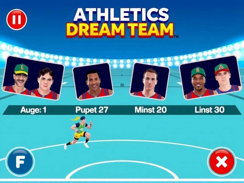 Intense Gameplay in Athletics Dream Team Athletics Dream Team Gameplay